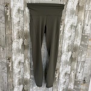 Lululemon wunder train green leggings with pockets 4